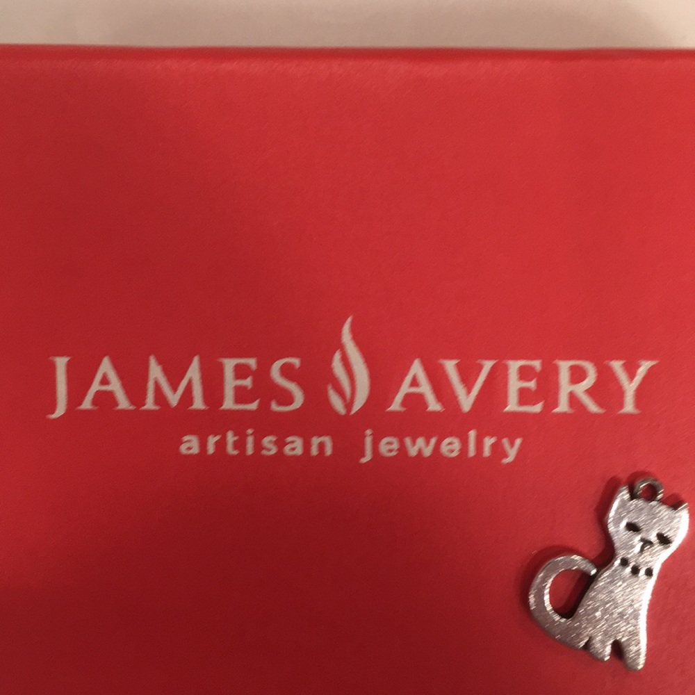 James Avery cat charm retired